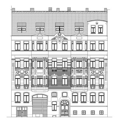 Abbildung: MFH Oststraße 6, Leipzig