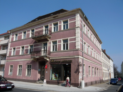 Abbildung: Mittelalterliche Buergerhaeuser, Frankfurt/Oder.