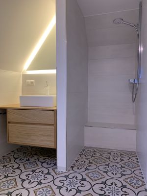 Abbildung: ein kleines Bad mit viel Charme